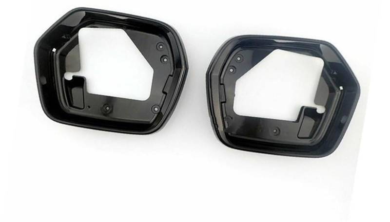 Szwaldaper Auto-Rückspiegelgehäuse Links rechts Seitenspiegelgehäuse Zierrahmenhalter, for CRV RE1 RE2 RE4 2007 2008 2009 2010 2011 Abdeckrahmen für Auto-Außenspiegel von Szwaldaper