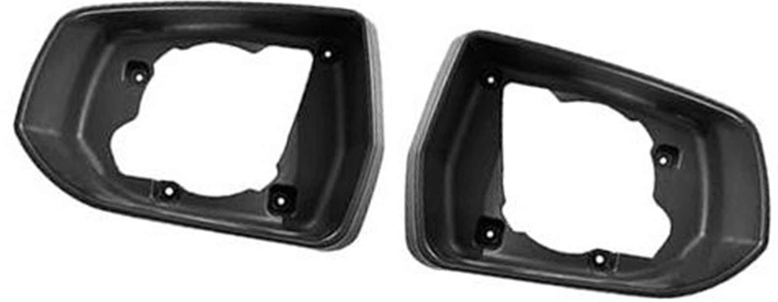 Szwaldaper Auto-Rückspiegelkappe, for Chevrolet, for Malibu 2012–2018, Autotür-Seitenspiegelabdeckungen, Rahmenhalter, Gehäuseverkleidung Abdeckrahmen für Auto-Außenspiegel(Black Left Right) von Szwaldaper