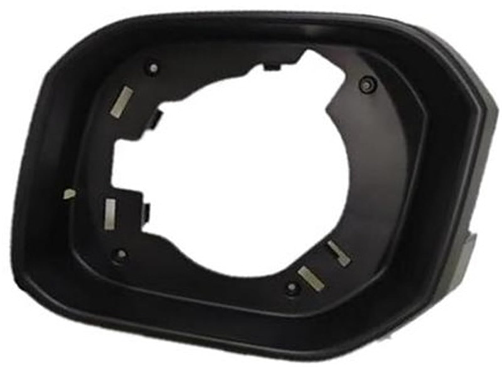 Szwaldaper Auto-Rückspiegelkappe, for VW, for Caddy, 2015 2016–2019, Auto-Seitenspiegel-Gehäuserahmen, Rückspiegel-Rahmenhalter Abdeckrahmen für Auto-Außenspiegel(Black Left) von Szwaldaper