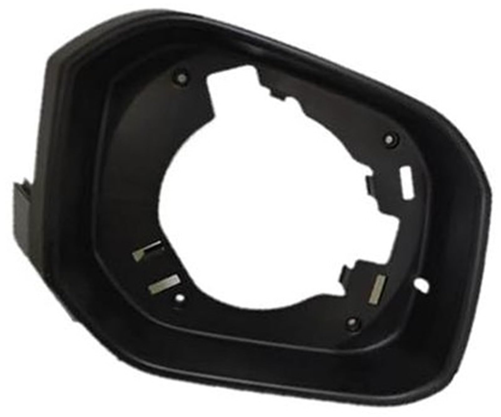 Szwaldaper Auto-Rückspiegelkappe, for VW, for Caddy, 2015 2016–2019, Auto-Seitenspiegel-Gehäuserahmen, Rückspiegel-Rahmenhalter Abdeckrahmen für Auto-Außenspiegel(Black Right) von Szwaldaper