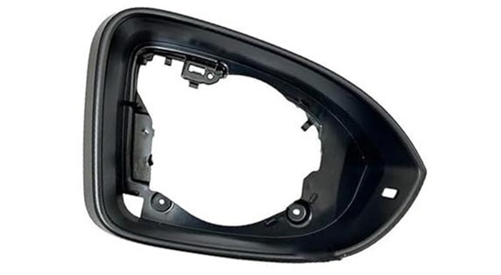 Szwaldaper Auto-Rückspiegelkappe, for VW, for Golf, 8 MK8 2020–2022, Auto-Seitenspiegel-Rahmenhalter, Rückspiegelschalen-Gehäuserahmen Abdeckrahmen für Auto-Außenspiegel(Black Right) von Szwaldaper