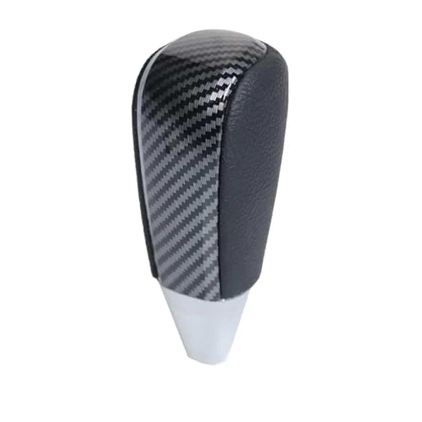Szwaldaper Auto-Schaltknauf, for Toyota, for Land Cruiser, 200 FJ20 2008–2017, automatischer Schaltknauf, Auto-Styling Schaltsackabdeckung fürs Auto(Black Carbon Fiber) von Szwaldaper