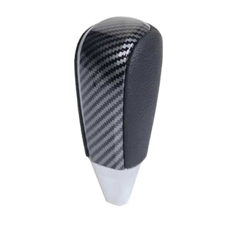 Szwaldaper Auto-Schaltknauf, for Toyota, for Land Cruiser, 200 FJ20 2008–2017, automatischer Schaltknauf, Auto-Styling Schaltsackabdeckung fürs Auto(Black Carbon Fiber) von Szwaldaper