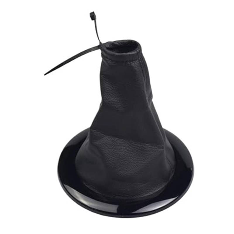 Szwaldaper Auto-Schaltknauf-Abdeckung, for Renault, Megane 2 MK2 II Sport Tourer II 2002–2009, Hebel-Schalthebelgehäuse, Schwarze Gamaschenmanschette Schaltsackabdeckung fürs Auto(Black Black) von Szwaldaper