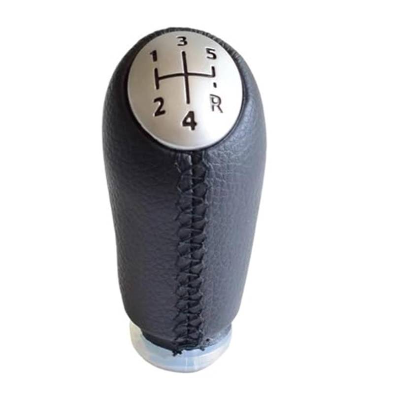 Szwaldaper Auto-Schaltknauf-Abdeckung, for Renault, Megane 2 MK2 II Sport Tourer II 2002–2009, Hebel-Schalthebelgehäuse, Schwarze Gamaschenmanschette Schaltsackabdeckung fürs Auto(Black Black-Matt) von Szwaldaper