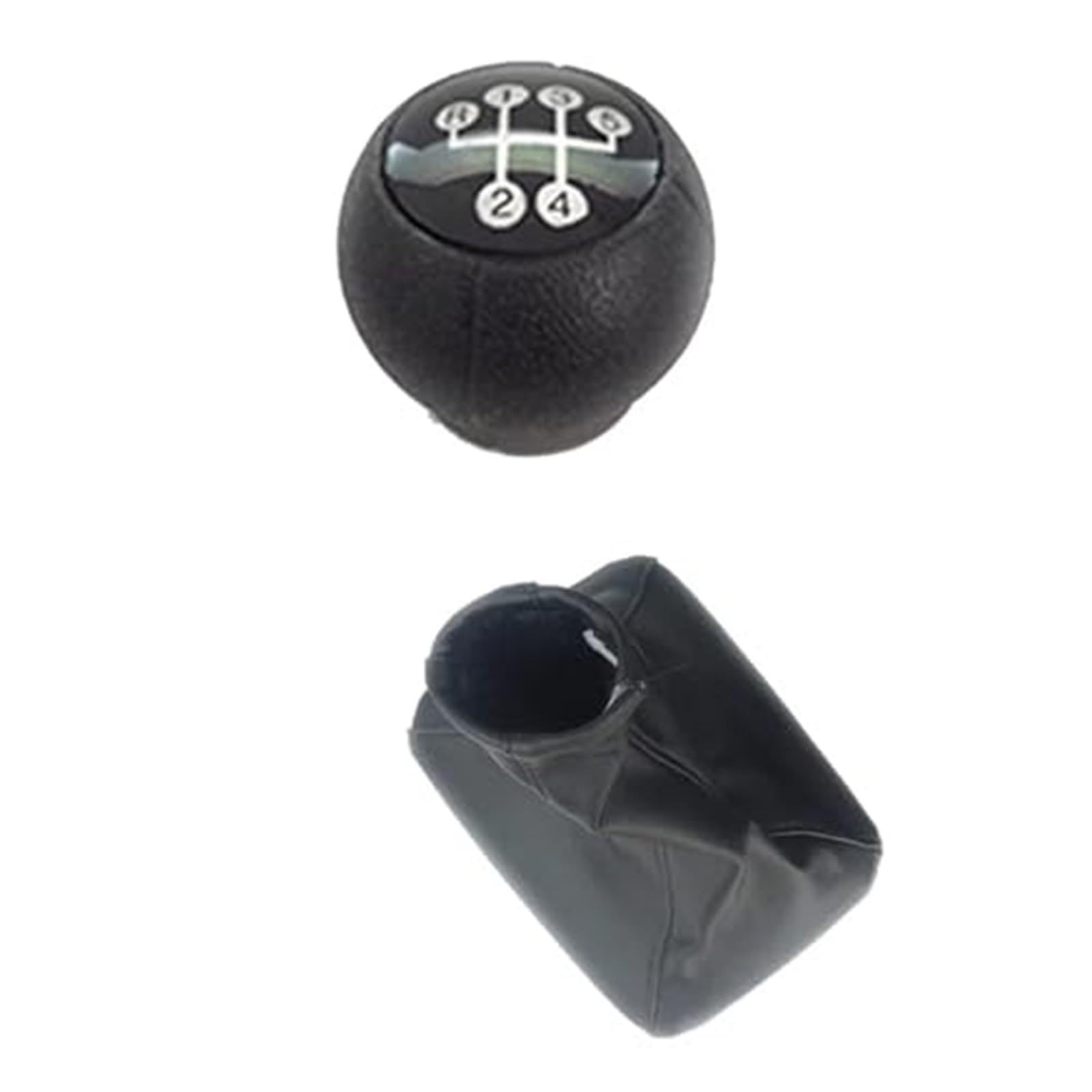 Szwaldaper Auto-Schaltknauf-Gamaschenmanschettenabdeckung, for Vauxhall, for Opel, MERIVA A 2003–2010, Schaltknauf, Schaltmanschettenmanschette Schaltsackabdeckung fürs Auto(Black Gear knob and Boot) Szwaldaper Auto-Schaltknauf-Gamaschenmanschettenabdeckung, for Vauxhall, for Opel, MERIVA A 2003–2010, Schaltknauf, Schaltmanschettenmanschette Schaltsackabdeckung fürs Auto(Black Gear knob and Boot) von Szwaldaper