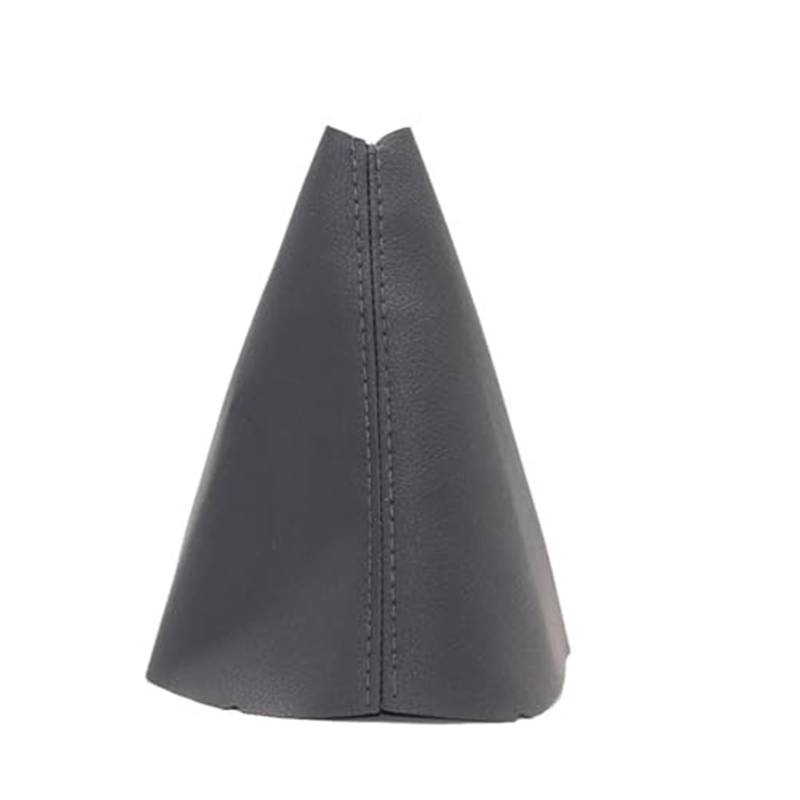 Szwaldaper Auto Schaltknauf Hebel Stick Gamasche Kofferraumabdeckung Kragen Leder, for Seat, Ibiza IV Schaltsackabdeckung fürs Auto(Black Gear Boot) von Szwaldaper