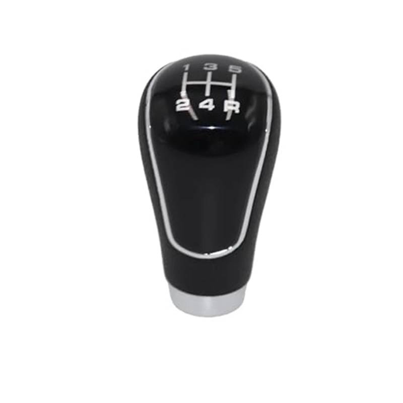 Szwaldaper Auto Shift Schaltknauf Hebel Gaitor Kofferraum Abdeckung Schaltgetriebe, for Hyundai, Ix35, for Elantra, Tucson Matrix Schaltsackabdeckung fürs Auto(Black 5 Speed Black) von Szwaldaper