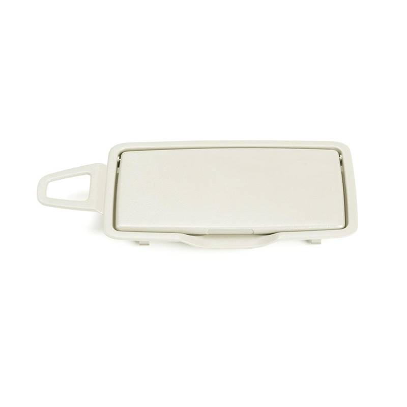 Szwaldaper Auto-Sonnenblende, Sonnenschutz, Gehäuse, Kosmetikspiegel-Abdeckung, for Mercedes-Benz, GLC W253, Innenzubehör, GLC260, GLC300 Kosmetikspiegel für die Sonnenblende im Auto(Right White) von Szwaldaper
