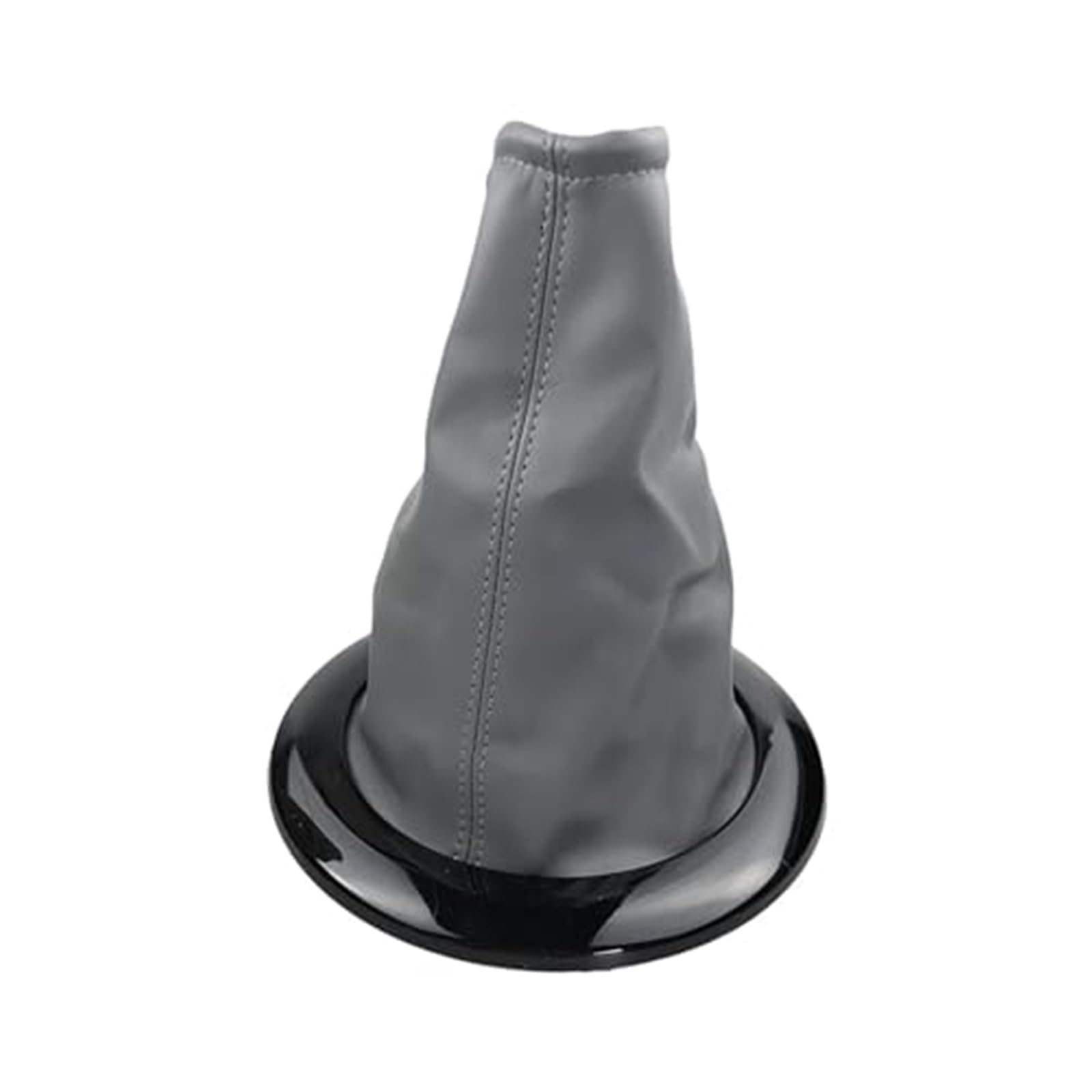 Szwaldaper Auto-Styling, schwarz-beige Leder-Schaltknauf-Koffer, for Renault, Megane II MK2 2002–2009, Sport Tourer II 2003–2009 Schaltsackabdeckung fürs Auto(Black Gray Black) von Szwaldaper
