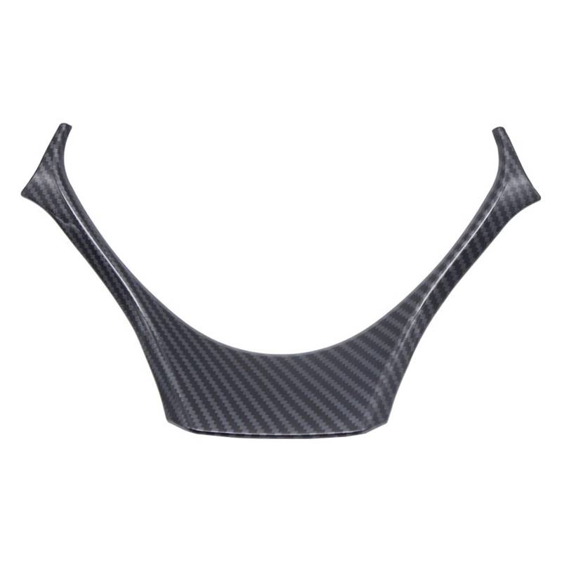Szwaldaper Auto-Styling Lenkrad Pailletten Aufkleber Zierleiste Innenform, for, for Toyota, C-HR CHR C HR 2016 2017 2018 2019 Auto-Lenkradaufkleber(Carbon Fiber) von Szwaldaper