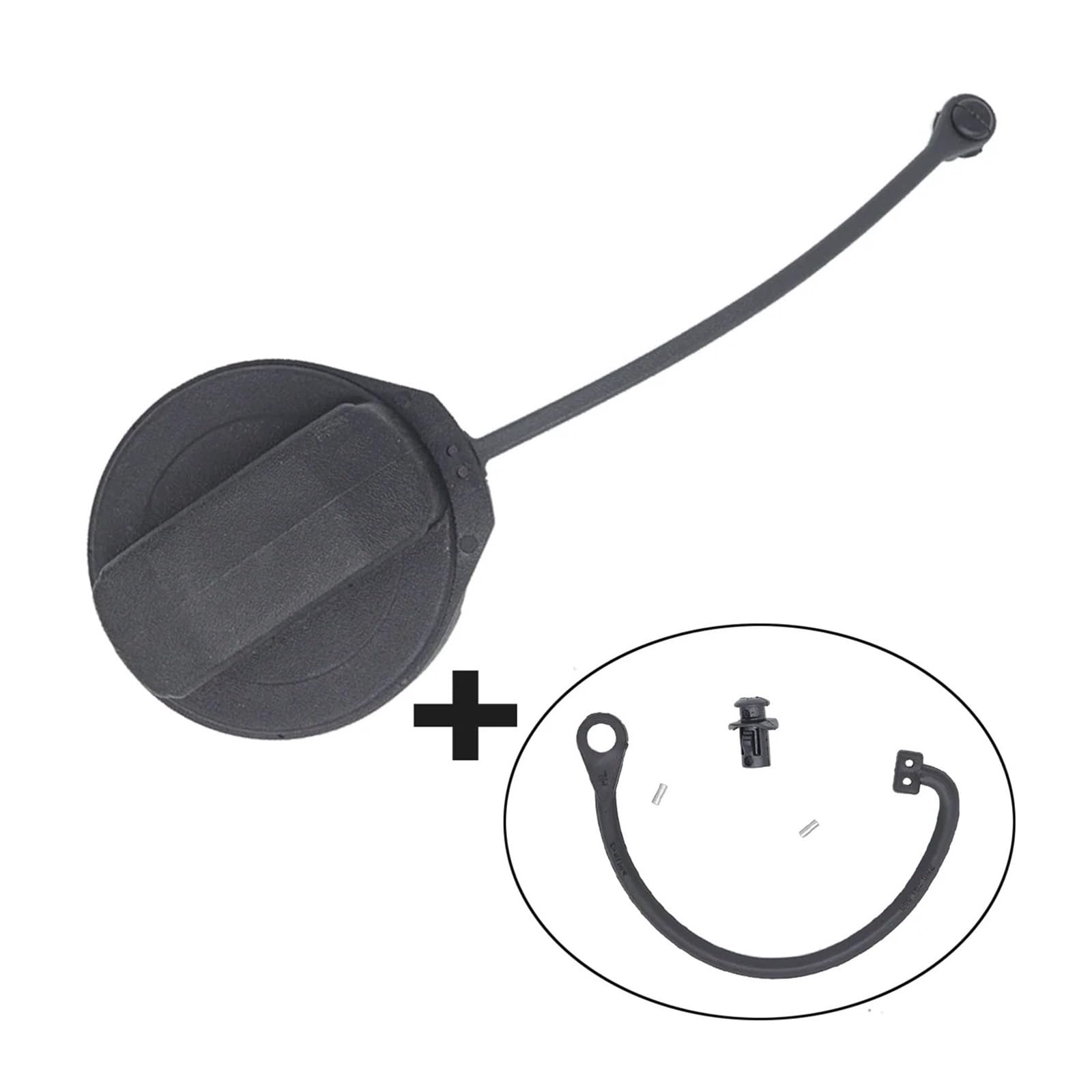 Szwaldaper Auto-Tankdeckel, Kabel, Seil, Ring, Benzin-Tether, Diesel, for VW, for Passat, for B3 B4 B5 1988–2005, for Polo 6N 9N 6R Touareg 7L Scirocco(Type B) von Szwaldaper