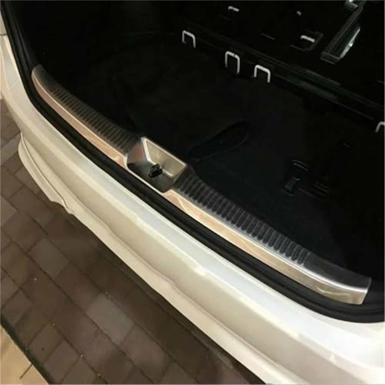 Szwaldaper Auto-hinterer Kofferraum-Stoßstangenschutz, Schwellerverkleidung, for Toyota, for Estima, for Previa, for Tarago 2016–2019 Auto-Heckstoßstangenschutz aus Gummi Szwaldaper Auto-hinterer Kofferraum-Stoßstangenschutz, Schwellerverkleidung, for Toyota, for Estima, for Previa, for Tarago 2016–2019 Auto-Heckstoßstangenschutz aus Gummi von Szwaldaper