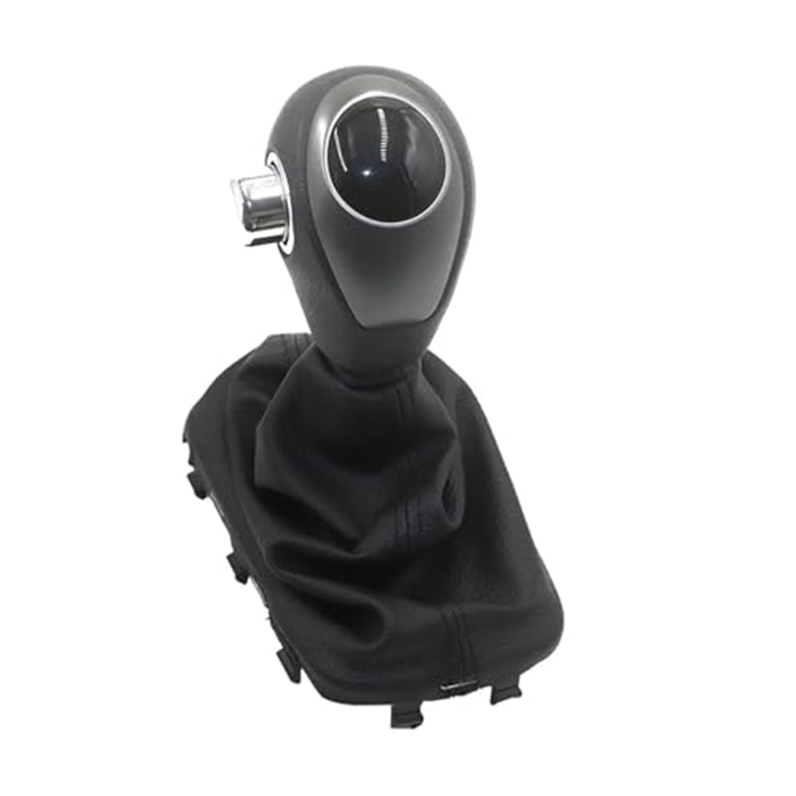 Szwaldaper Automatische at-Schaltknauf-Manschettenabdeckung, Gamaschenhebel, Schaltgriff, for Kia, Cerato 2009–2013 Schaltsackabdeckung fürs Auto(Black Set) von Szwaldaper