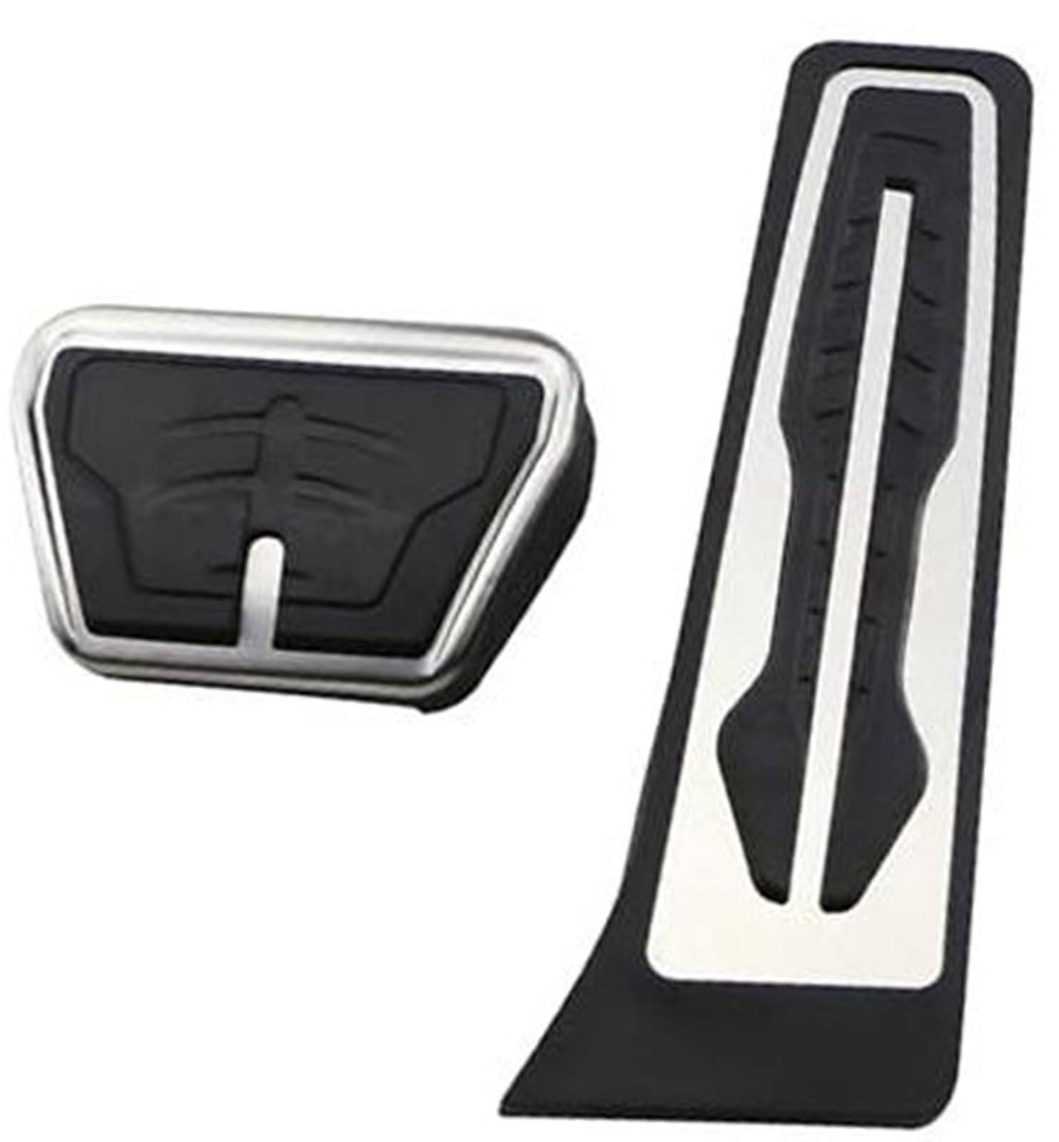 Szwaldaper Autopedalabdeckung, for, 3 4Series M3 M4 E87 E90 F20 F21 F30 F32 F36 F80 F82 Bremsbeschleuniger Kraftstofffußstütze Gasbremspedal Auto-Bremspedalabdeckung(Black at Pedal) von Szwaldaper