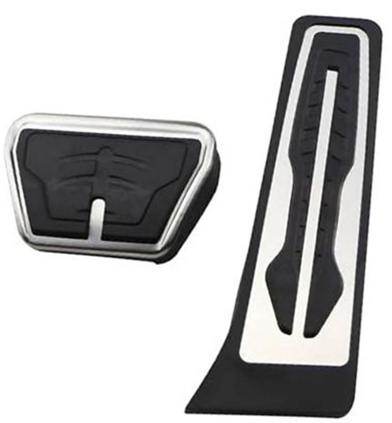 Szwaldaper Autopedalabdeckung, for, 3 4Series M3 M4 E87 E90 F20 F21 F30 F32 F36 F80 F82 Bremsbeschleuniger Kraftstofffußstütze Gasbremspedal Auto-Bremspedalabdeckung(Black at Pedal) von Szwaldaper