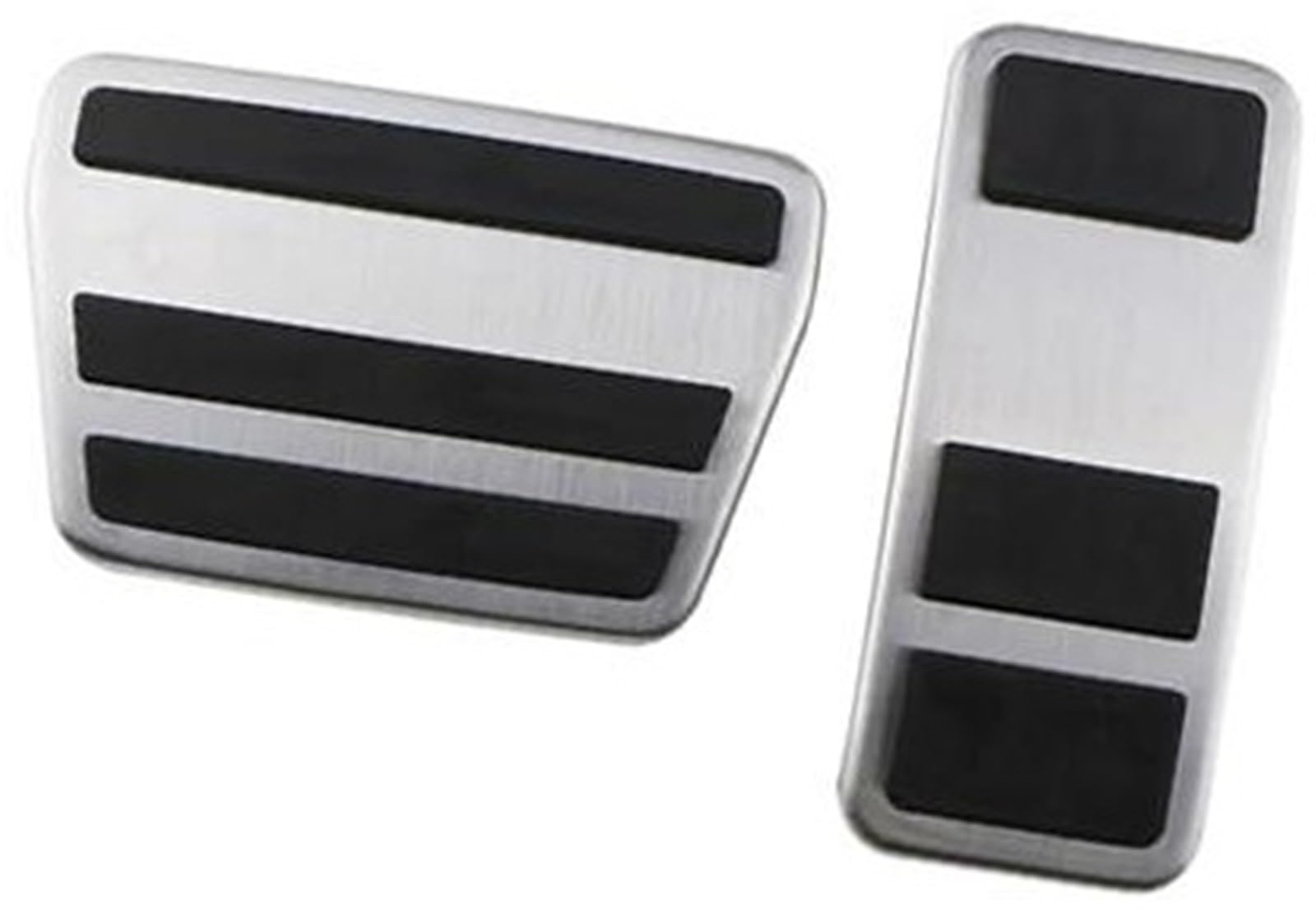Szwaldaper Autopedalabdeckung, for Ford, for Ecosport, 2012–2023, for Fiesta, MK8 2013–2023 2019–2023, Zubehör for Bremspedalauflagen aus Edelstahl Auto-Bremspedalabdeckung(Black at Pedal) von Szwaldaper