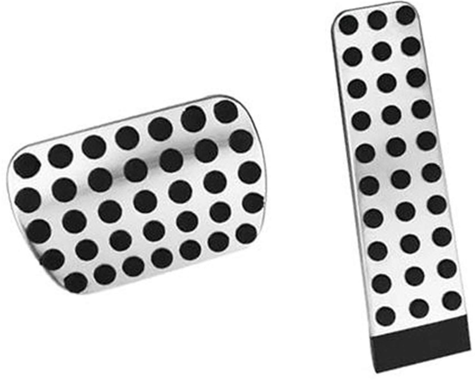 Szwaldaper Autopedalabdeckung, for Mercedes-Benz, W124 W202 W203 W140 W208 W210 W211 W220 R170 R171 R-Klasse Zubehör Bremsabdeckungspolster Auto-Bremspedalabdeckung(Black at Pedal) von Szwaldaper