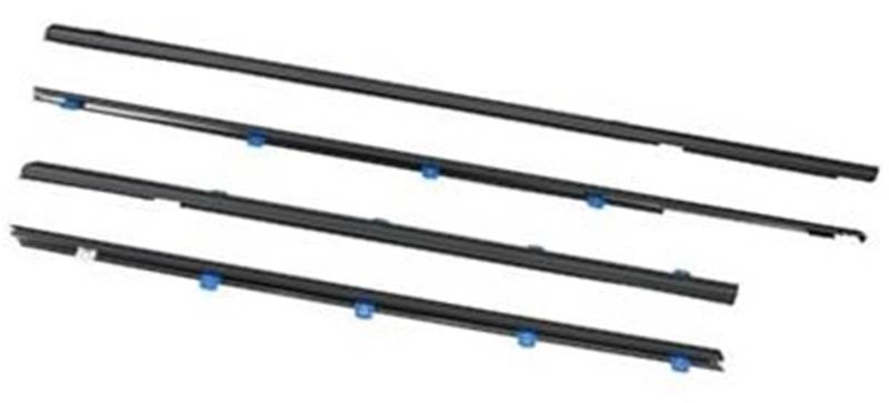 Szwaldaper Autotürkantenschutz, for Civic, 2012-2015, 4 Stück 72410TR0A01 Windows Gummi-Dichtungsstreifen, wasserdichter Druckstreifen Autotürkantenschutz von Szwaldaper
