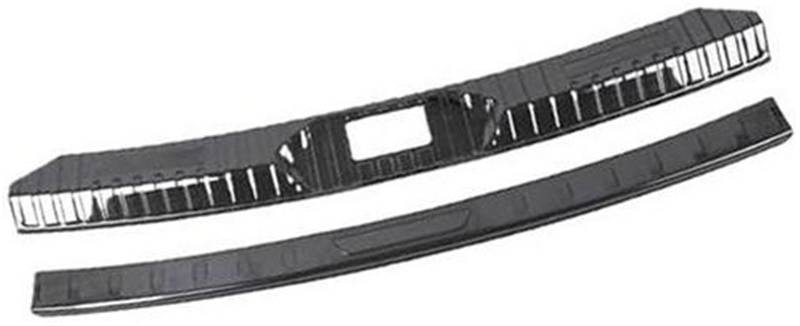 Szwaldaper Autozubehör, for Ford, for Explorer, U625 2020–2023, Heckstoßstangenschutz, Einstiegsleistenabdeckung, Edelstahlverkleidung Auto-Heckstoßstangenschutz aus Gummi von Szwaldaper