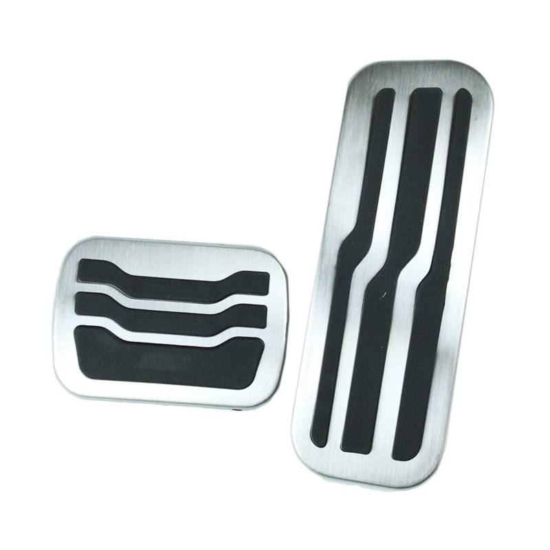 Szwaldaper Autozubehör Gaspedal Bremse Fußstütze Clutc at Pedal Pad, for Ford, for Explorer, 2011-2017 Pedale Pad Nicht bohrende Pedale Autopedalabdeckungsset von Szwaldaper