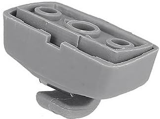 Szwaldaper Beige Sonnenblende Haken Clip Halterung Aufhänger 3B0857561A Auto-Sonnenblenden-Clip(Grey) von Szwaldaper