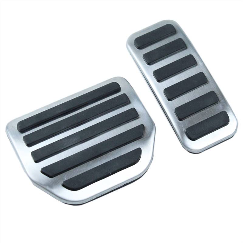 Szwaldaper Beschleuniger Fußstütze Modifizierte Pedal Pad Refit Dekorieren Zubehör, for Land, for, for Sport Discovery 3 4 LR3 LR4 Autopedalabdeckungsset(2pcs) von Szwaldaper
