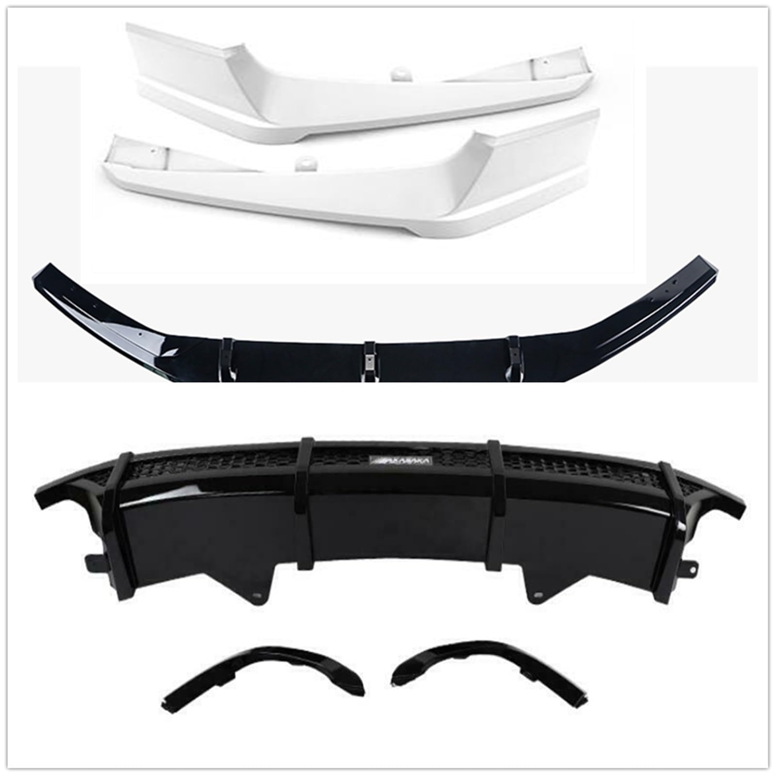 Szwaldaper Body Kit, for Accord, 2018-2019 10. Auto Frontstoßstange Spoiler Heckdiffusorlippe Weiß Seitliche Lüftungsschlitzverkleidung Splitterabdeckung Verkleidung Lüftungsblende für Nebelscheinwerf Szwaldaper Body Kit, for Accord, 2018-2019 10. Auto Frontstoßstange Spoiler Heckdiffusorlippe Weiß Seitliche Lüftungsschlitzverkleidung Splitterabdeckung Verkleidung Lüftungsblende für Nebelscheinwerf von Szwaldaper