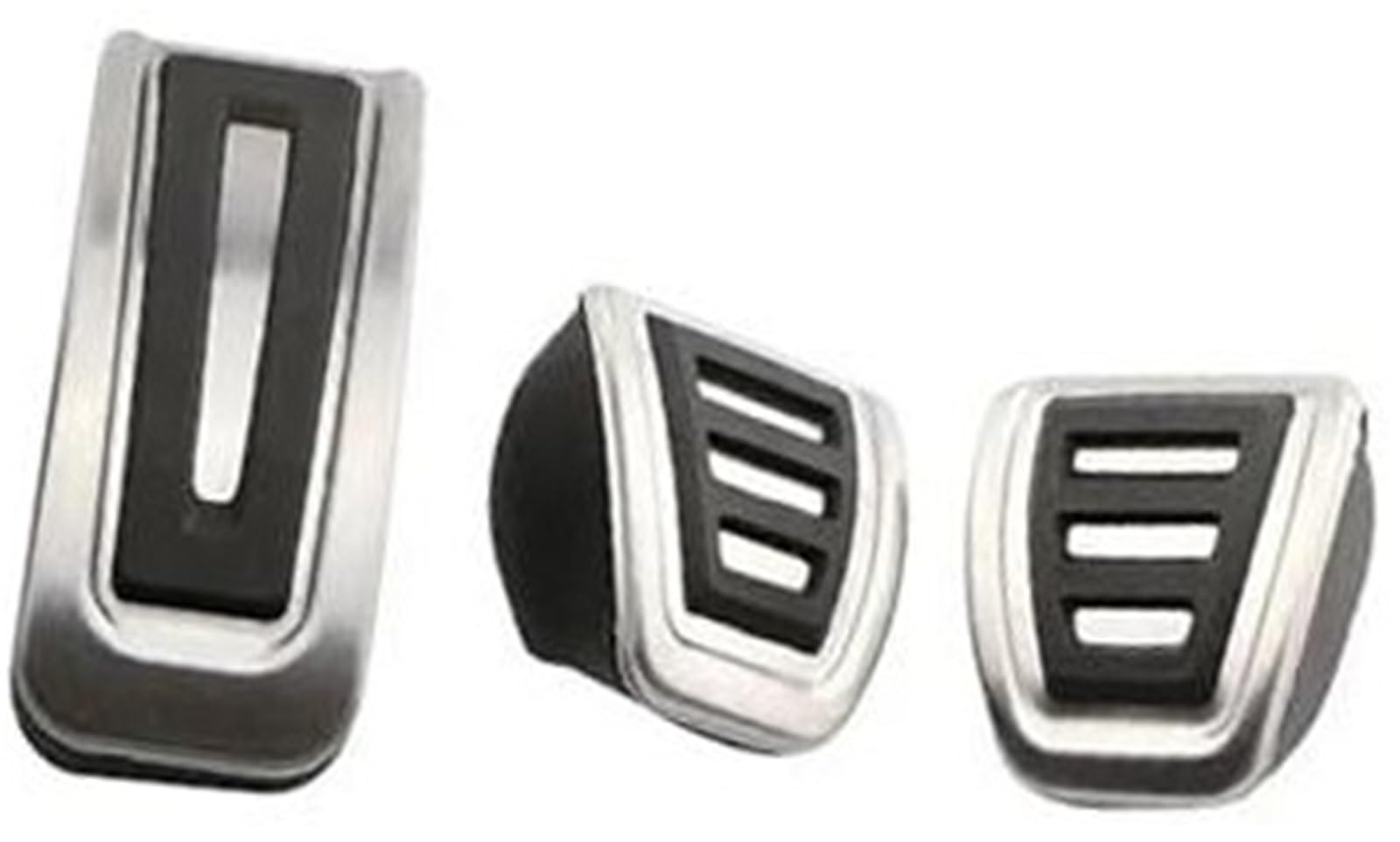 Szwaldaper Bremse Kupplung Pedal Pad, for VW, for Polo, for Bora, for Jetta, for Golf, 4 MK4 IV, for Jetta, MK4, for Skoda, Fabia Rapid Auto Pedale Abdeckung Auto Auto-Bremspedalabdeckung(Black 3 Pcs Szwaldaper Bremse Kupplung Pedal Pad, for VW, for Polo, for Bora, for Jetta, for Golf, 4 MK4 IV, for Jetta, MK4, for Skoda, Fabia Rapid Auto Pedale Abdeckung Auto Auto-Bremspedalabdeckung(Black 3 Pcs von Szwaldaper