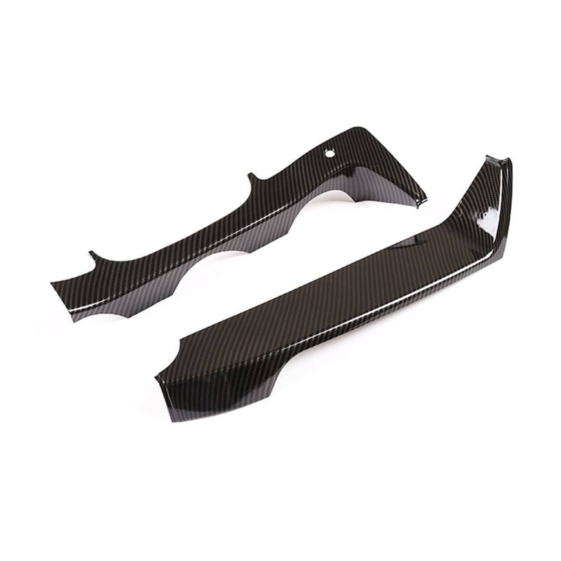 Szwaldaper Car Styling Carbon Fiber Texture Lenkrad Armaturenbrett Verkleidung Rahmenverkleidung LHD, for, for Mercedes-Benz, C Klasse W204 2011-2013 Auto-Lenkradaufkleber von Szwaldaper