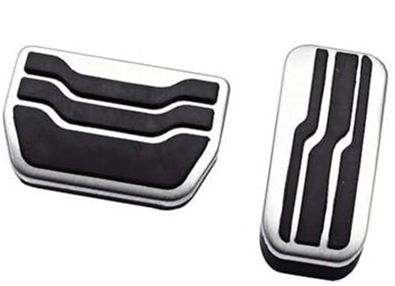 Szwaldaper Edelstahl Auto Bremspedal Pads Pedale Abdeckung, for Ford, for Mondeo, Edge at 2015-2022 Auto Zubehör Auto-Bremspedalabdeckung von Szwaldaper