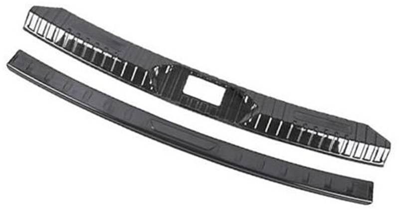 Szwaldaper Edelstahl-Heckstoßstangen-Türschwellenplatten-Schutzabdeckung, for Ford, for Explorer, U625 2020 2021 2022 2023 Auto-Heckstoßstangenschutz aus Gummi von Szwaldaper