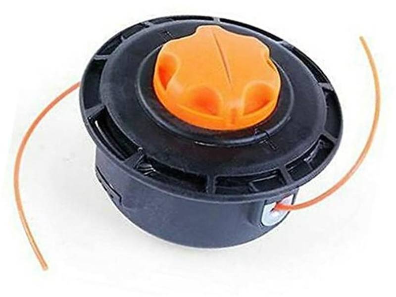Szwaldaper Fadenspule Doppelfadenkopf Zubehör, for Fuxtec, Freischneiderfaden Trimmer-Spulenfaden von Szwaldaper