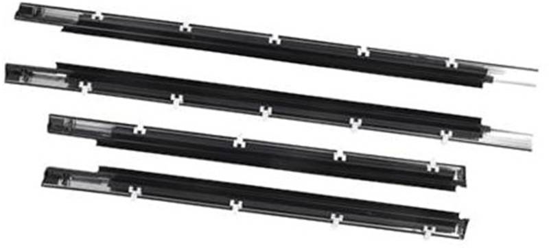Szwaldaper Fenster-/Türdichtungen, 4 Stück, Autotür-Geräuschreduzierung, wasserdicht, staubdicht, 75710 0C010, for Sequoia 2001-2007 Autotürdichtungsstreifen von Szwaldaper
