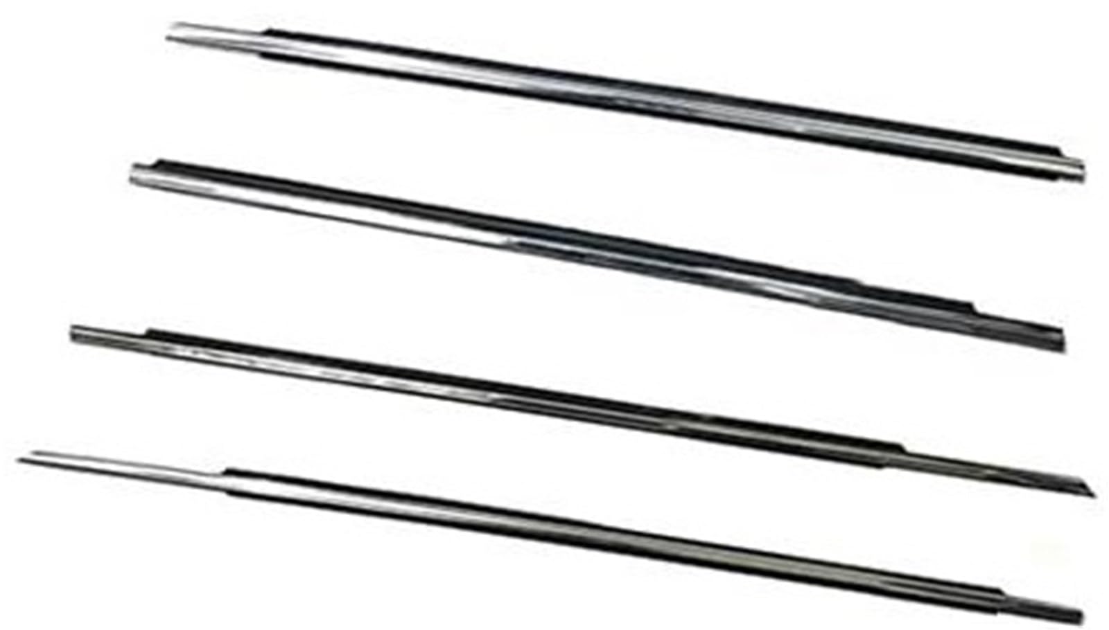 Szwaldaper Fenstertürdichtungen, for Toyota, for Corolla, 2009-2012 Autoaußenfensterverkleidung Wetterschutzdichtung Schatten Chrom Wasserschutzschicht Dichtungsstreifendichtung Autotürdichtungsstreif von Szwaldaper