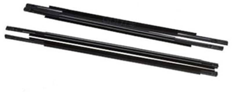Szwaldaper Fenstertürdichtungen 4-teilig/Satz Autotür-Fensterglas-Dichtungsstreifen, for Mitsubishi, for Outlander, for Sport GA 2010-2021 Autotürdichtungsstreifen von Szwaldaper