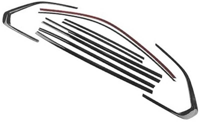 Szwaldaper Fenstertürdichtungen Auto Außenfensterverkleidung Dichtungsstreifen Aufkleber Wetterschutz Schatten Dekor Edelstahl, for, X5 G05 2019-2024 Autotürdichtungsstreifen von Szwaldaper