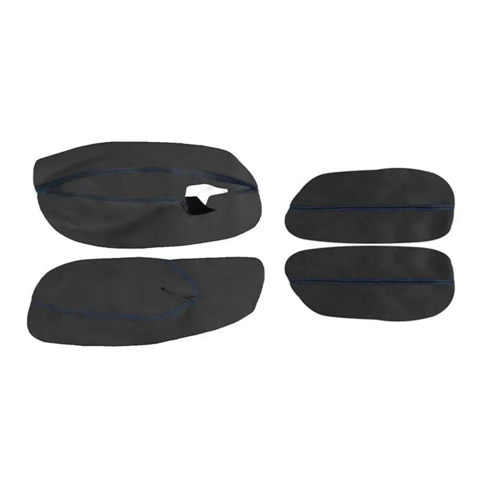 Szwaldaper For VW, for Golf, for 4 MK4, for Jetta, for Bora, 1998 1999 2000 2001 2002 2003 2004 2005 Nur 3-türige Autotür-Armlehnenverkleidung aus Wildleder Auto-Innentürverkleidung(Black-blue line,4p Szwaldaper For VW, for Golf, for 4 MK4, for Jetta, for Bora, 1998 1999 2000 2001 2002 2003 2004 2005 Nur 3-türige Autotür-Armlehnenverkleidung aus Wildleder Auto-Innentürverkleidung(Black-blue line,4p von Szwaldaper