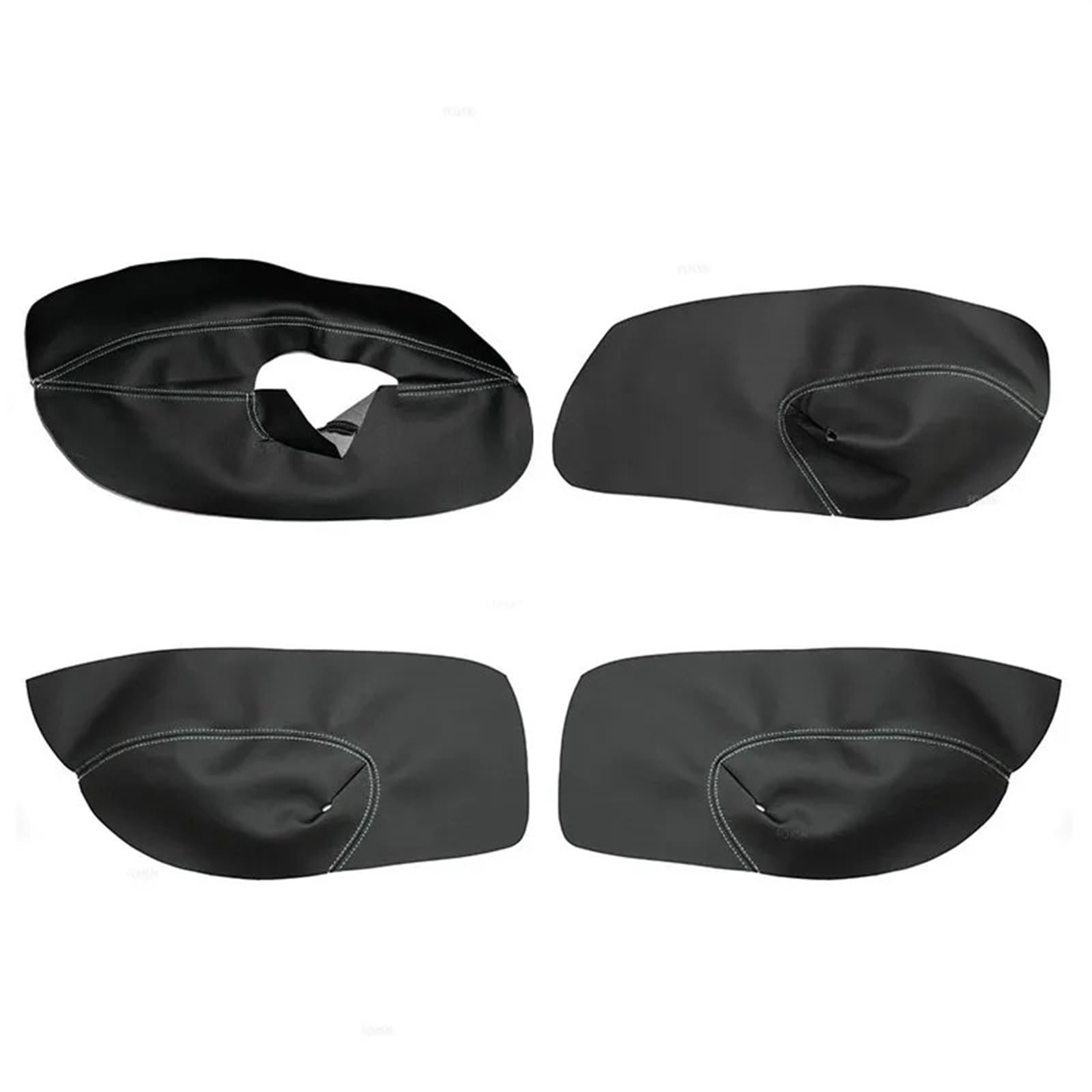 Szwaldaper For VW, for Golf, for MK4, for Bora, for Jetta, 1998 1999 2000 2001 2002 2003 2004 2005 Autotürverkleidung Armlehne Mikrofaser-Lederbezug Dekor Auto-Innentürverkleidung(Black-white line,LHD Szwaldaper For VW, for Golf, for MK4, for Bora, for Jetta, 1998 1999 2000 2001 2002 2003 2004 2005 Autotürverkleidung Armlehne Mikrofaser-Lederbezug Dekor Auto-Innentürverkleidung(Black-white line,LHD von Szwaldaper