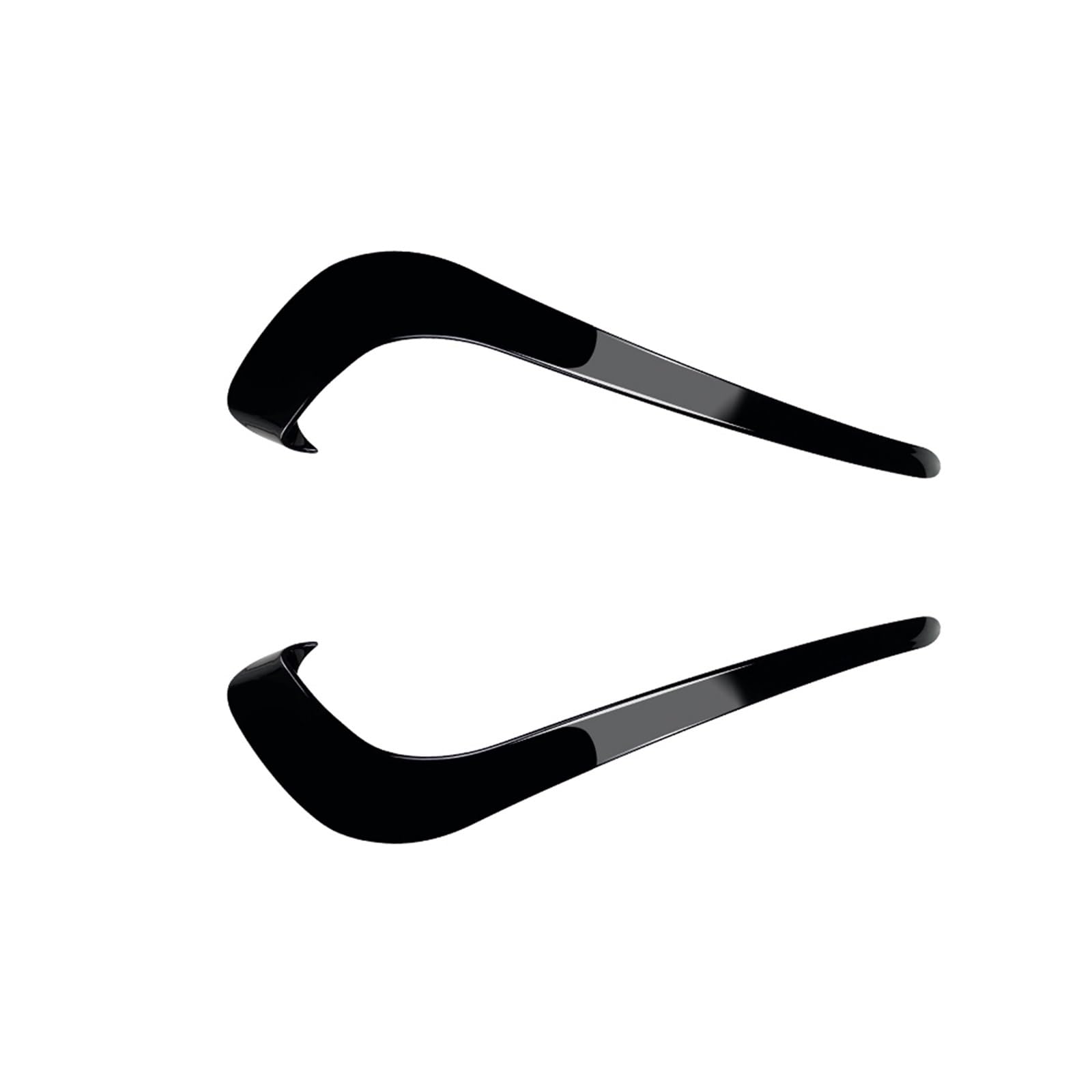 Szwaldaper Frontstoßstange Nebelscheinwerferabdeckung Lüftungsschlitzblende, for VW, for Passat, B7 2011-2015 Carbonfaser-Look/Schwarz glänzend Spoiler Splitter Lüftungsblende für Nebelscheinwerfer(Gl Szwaldaper Frontstoßstange Nebelscheinwerferabdeckung Lüftungsschlitzblende, for VW, for Passat, B7 2011-2015 Carbonfaser-Look/Schwarz glänzend Spoiler Splitter Lüftungsblende für Nebelscheinwerfer(Gl von Szwaldaper