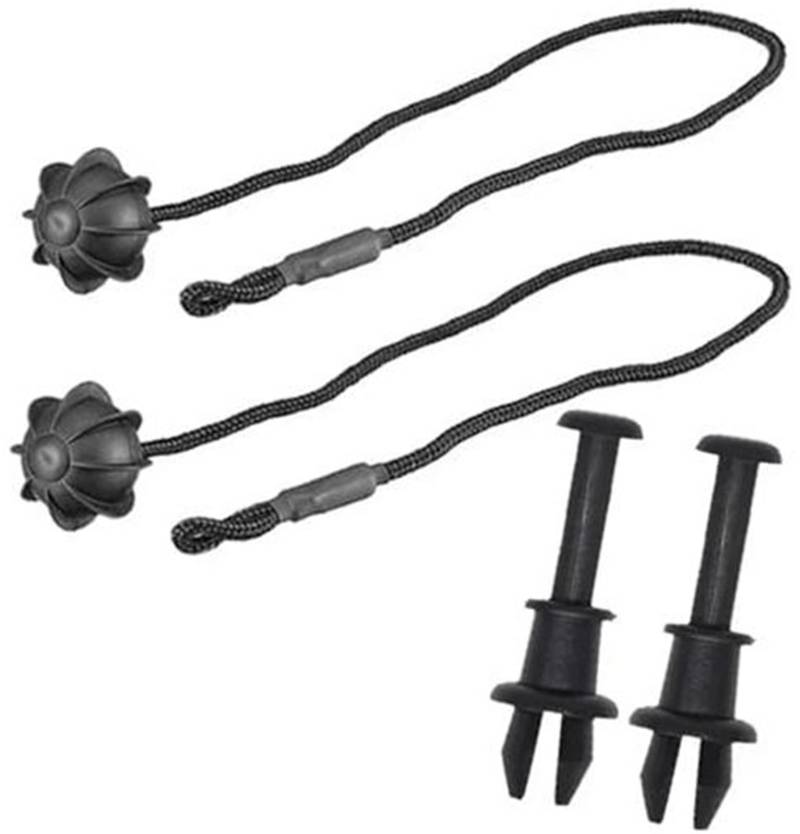 Szwaldaper Gepäckraumabdeckungsschnur, for A3 8P 8V Q2 Q3 F3 8R OE: Z5867769 Dachgepäckträger-Befestigungsgurte Gepäckraumabdeckungsschnur Kofferraumnetz(Black 1 Kit) von Szwaldaper