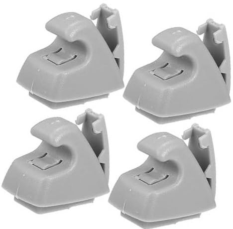 Szwaldaper Grauer Sonnenblenden-Halterungsclip Nr. 95994975, for Chevrolet Auto-Sonnenblenden-Clip(Black 4) von Szwaldaper