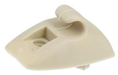 Szwaldaper Grauer Sonnenblendenhalter Nr. 191857559, for Volkswagen, Auto-Sonnenblenden-Clip(Beige) von Szwaldaper