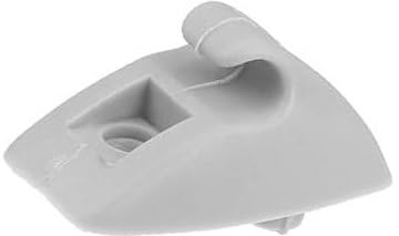 Szwaldaper Grauer Sonnenblendenhalter Nr. 191857559, for Volkswagen, Auto-Sonnenblenden-Clip(Grey) von Szwaldaper
