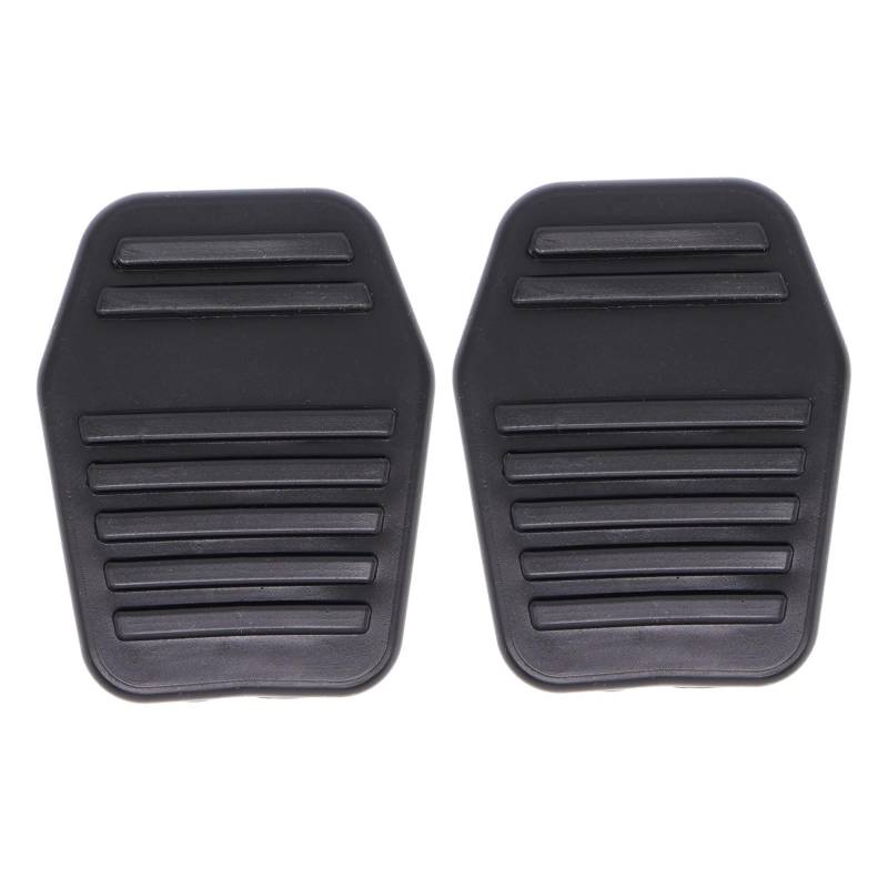 Szwaldaper Gummiabdeckung for das Fußpedal von Bremse und Kupplung for Ford Transit MK6 MK7 2000–2014, Fiesta MK5, Mondeo MK3, Focus MK1 Fusion JU KA Autopedalabdeckungsset(B) von Szwaldaper