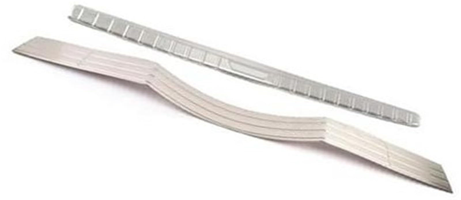 Szwaldaper Hinterer Kofferraum-Innen-Außen-Stoßstangenschutz, for Mitsubishi, for Pajero V80 V93 V95 V98 2007 2008–2021 Auto-Heckstoßstangenschutz aus Gummi(Black All) von Szwaldaper