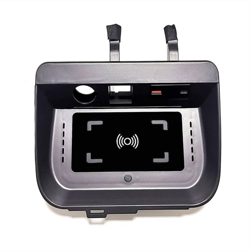 Szwaldaper Kabelloses Autoladegerät QI-Telefonladegerät 15 W Schnellladehülle Ladetelefonhalter, for, for RAV4, RAV 4 2019 2020 2021 Kabelloses Autoladegerät(Left Drive) von Szwaldaper