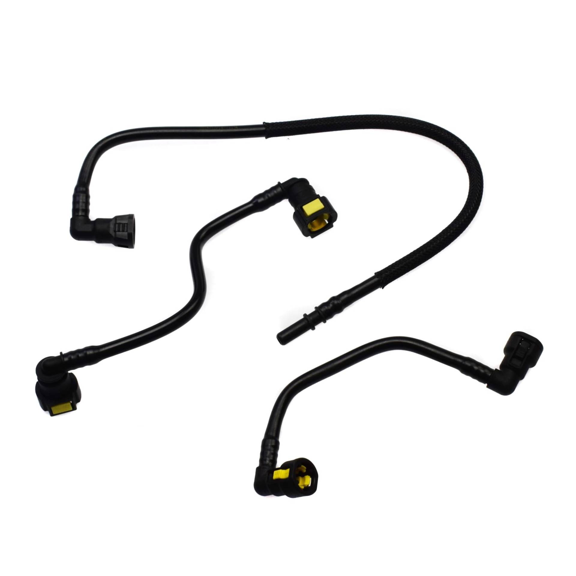Szwaldaper Kraftstofffilter und Kraftstoffrücklaufschlauchleitung, for Mercedes-Benz, W163 ML320 ML350 ML430 ML500 ML55 AMG, A1634770701, A1634770201 Ölleck-Rücklaufleitung(ONLY Line Hoses) von Szwaldaper