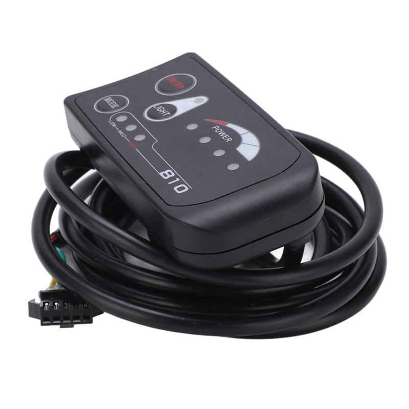 Szwaldaper LED-Anzeigefeld for Elektrofahrräder, 36 V, 48 V, LED-Anzeigefeld, ABS-Schale for JN-Controller, Pasion-Elektrofahrradmotor Armaturenbrett-Displayabdeckung von Szwaldaper