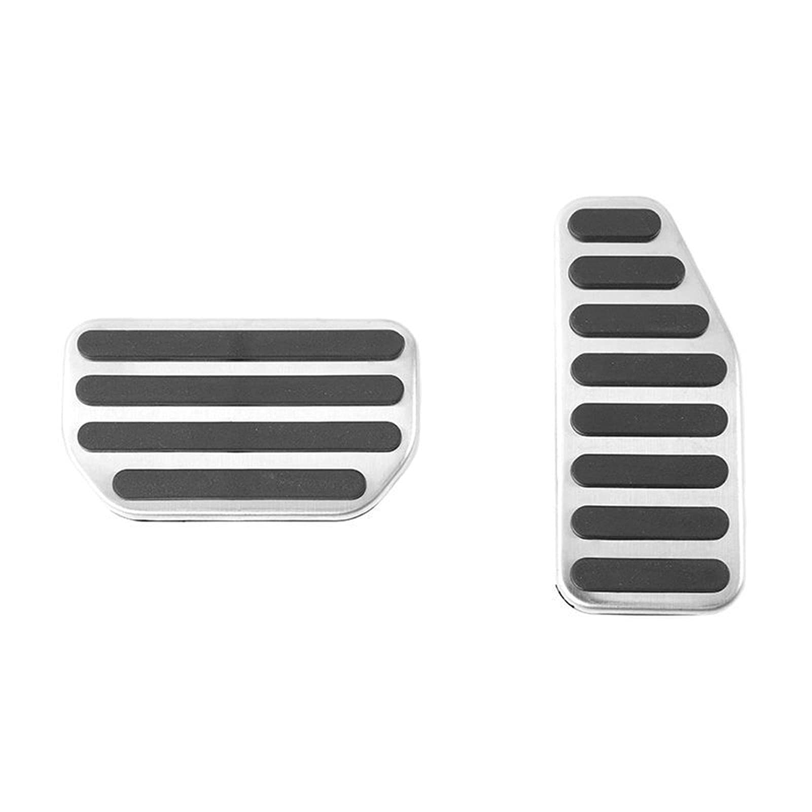 Szwaldaper Linke Fußstütze Pedale Auto Bremspedal Abdeckung Jimny, for Suzuki, Jimny 2010-2022 Zubehör Autopedalabdeckungsset(2pcs Automatic B) von Szwaldaper